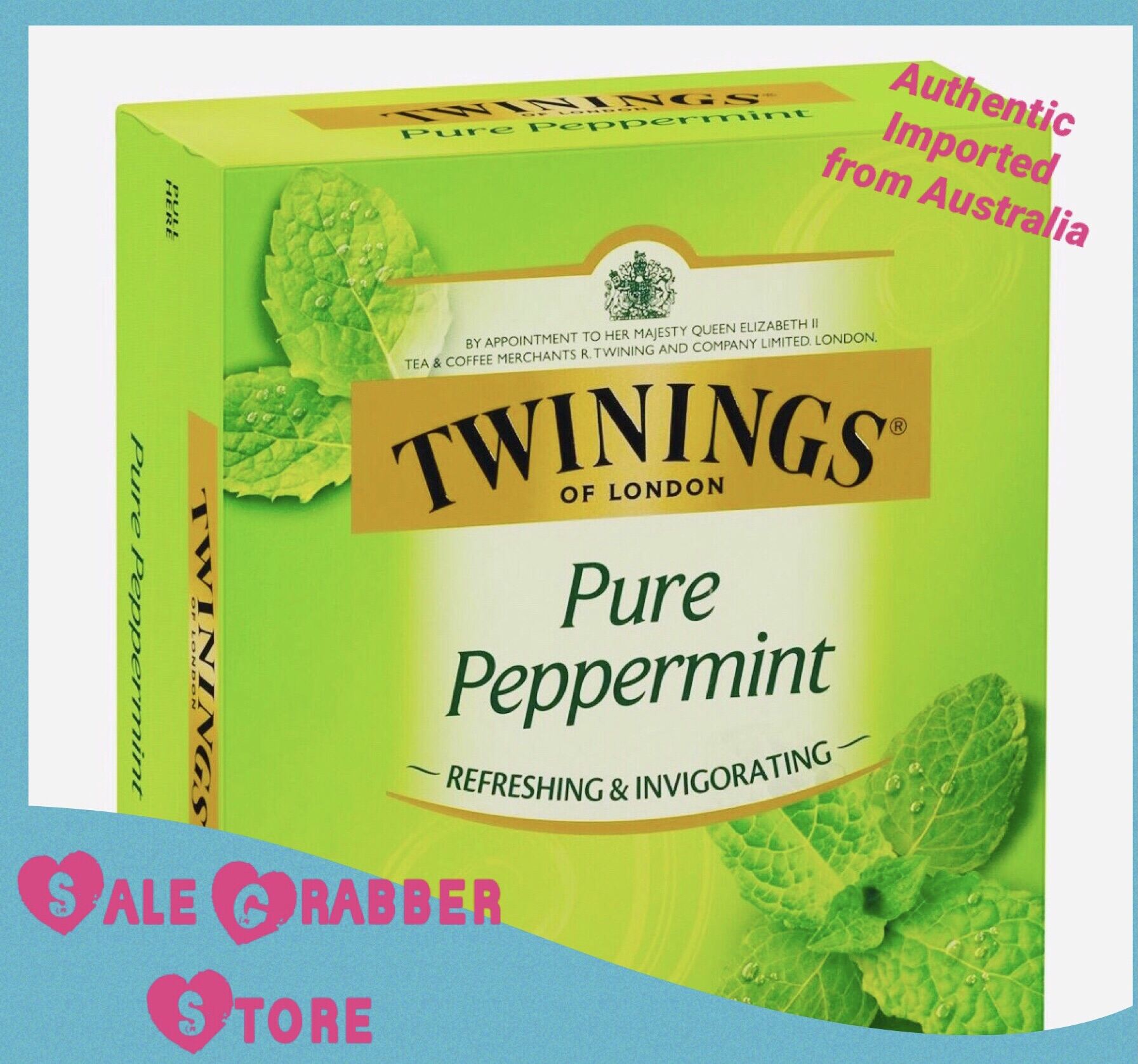 Twinings Of London Tea Pure Peppermint 80 Bags Lazada PH