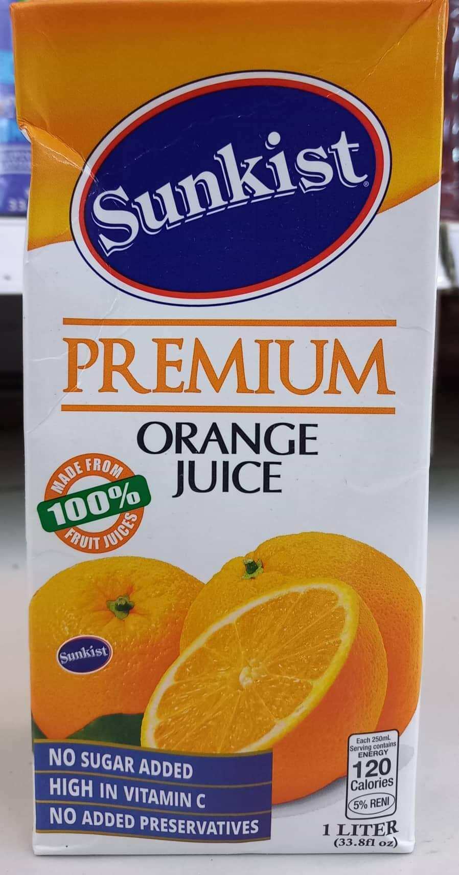 Sunkist Premium Orange Juice Lazada PH