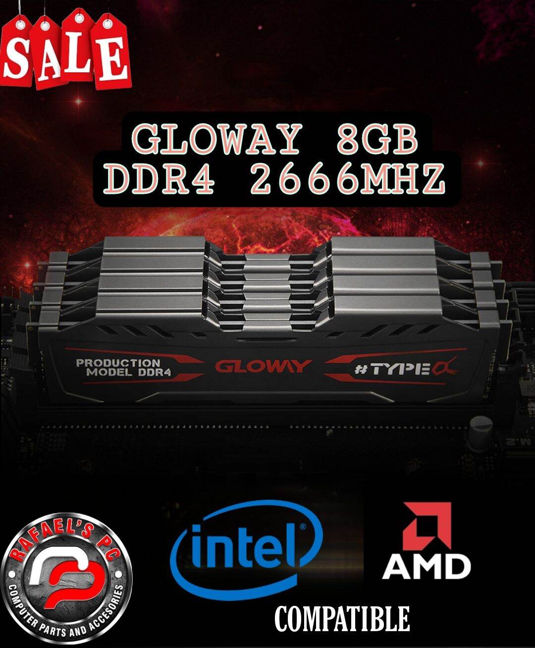 Gloway 8gb Ddr4 2666mhz Desktop Ram Lazada PH