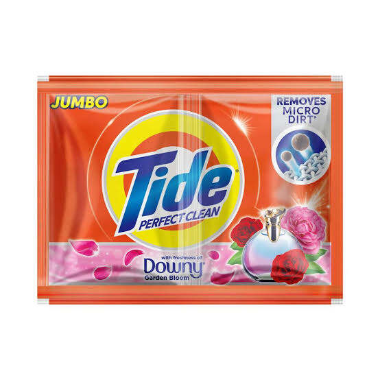 Tide With Downy Powder Detergent Garden Bloom Jumbo Sachet G S