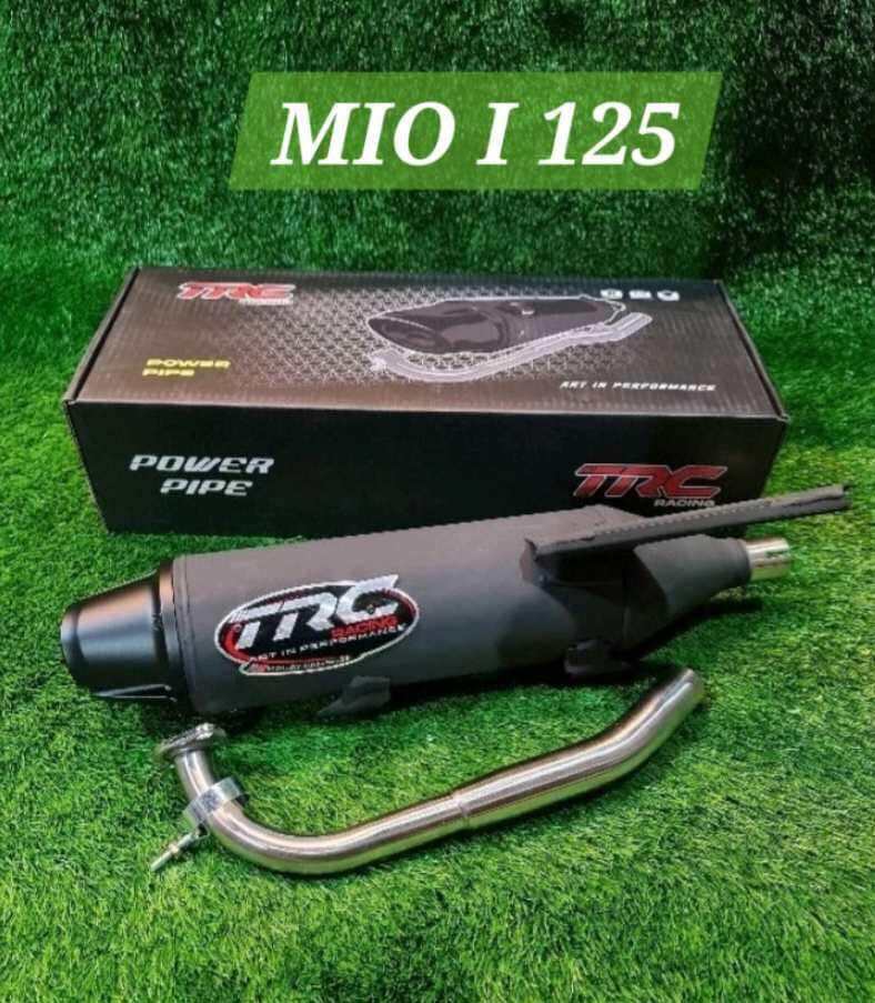 TRC RACING POWER PIPE YAMAHA MIO I 125 MUFFLER EXHAUST WITH REMOVABLE