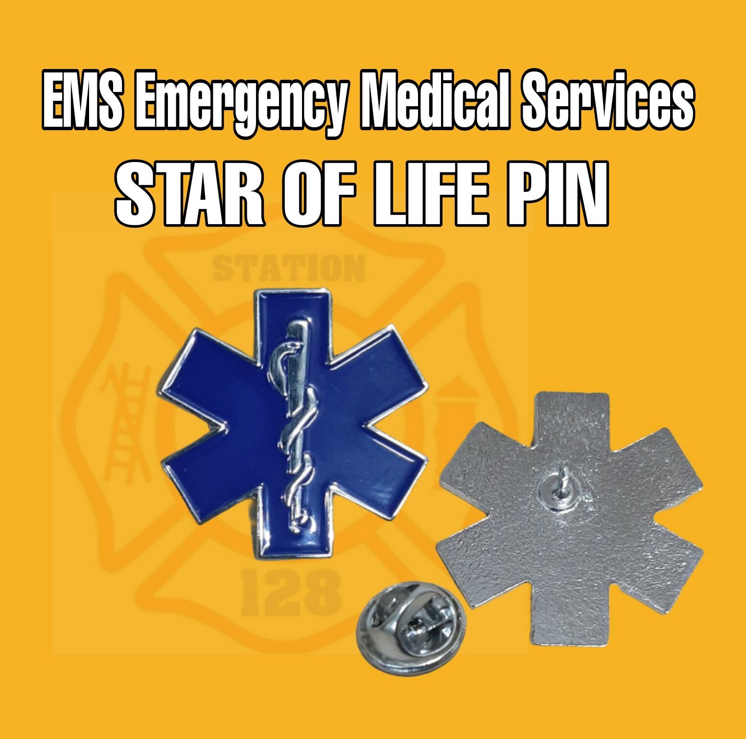 EMS Emergency Medical Services Star Of Life Pin Lazada PH