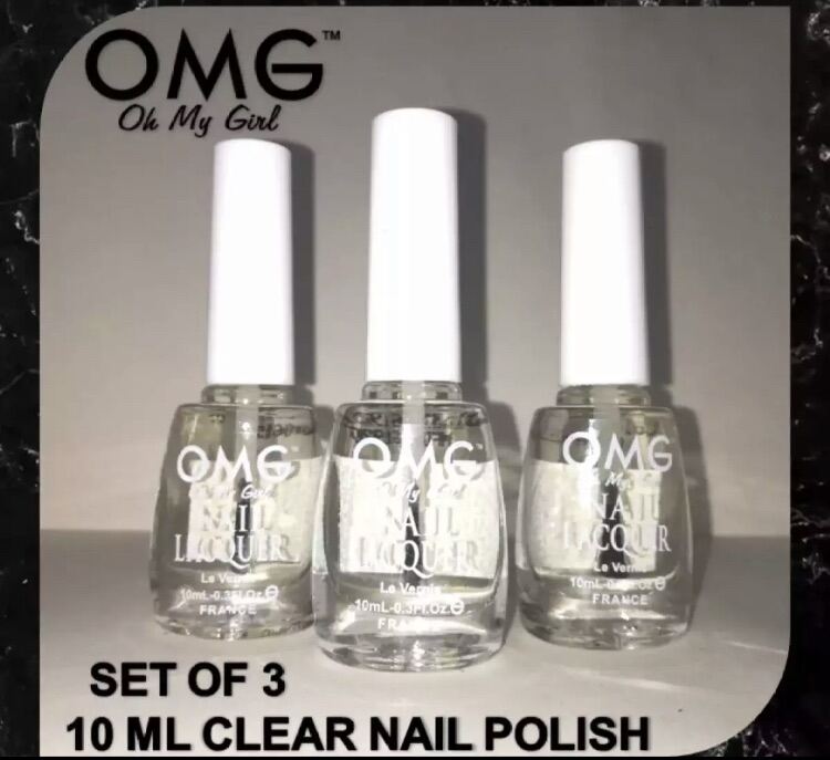 Omg Colorless Nail Polish Ml Pcs Lazada Ph