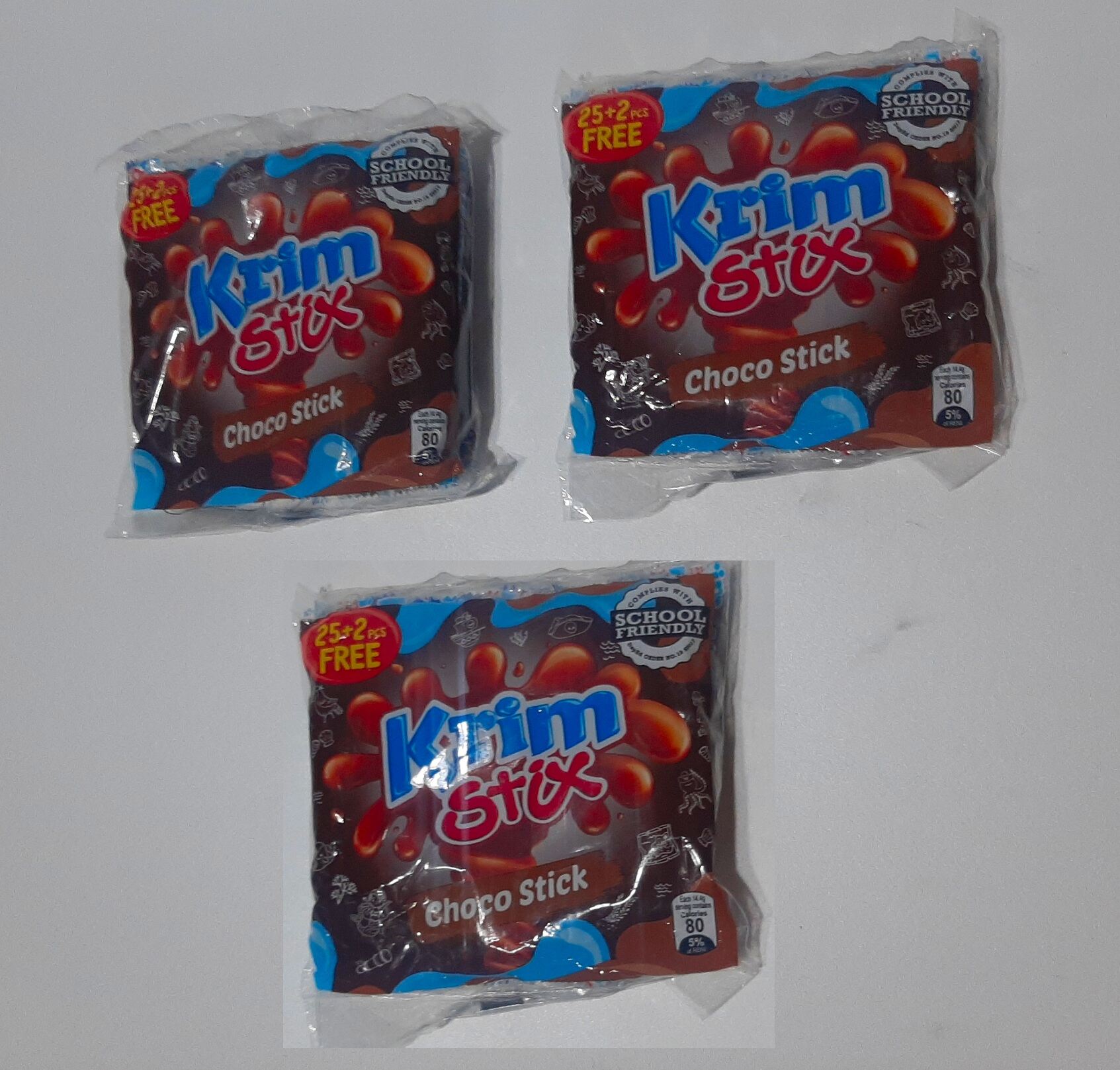 3 Packs Of Krim Stix Choco Stick 25s Lazada PH