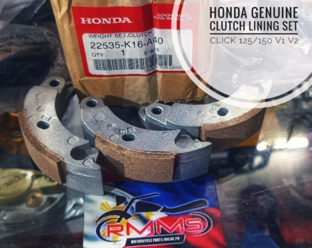 HONDA GENUINE CLUTCH LINING SET FOR CLICK 125 150 AIR BLADE Lazada PH