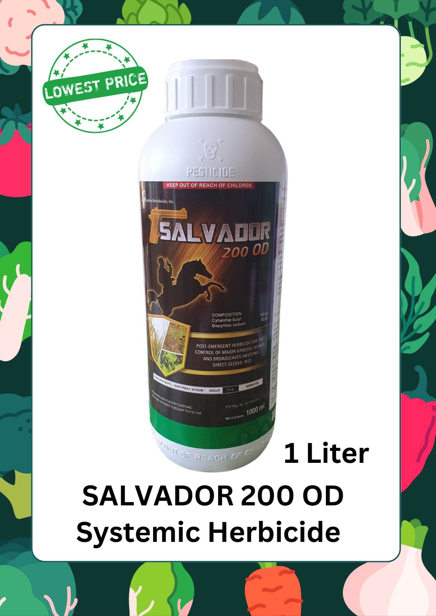 Salvador Od Systemic Rice Herbicide Lazada Ph