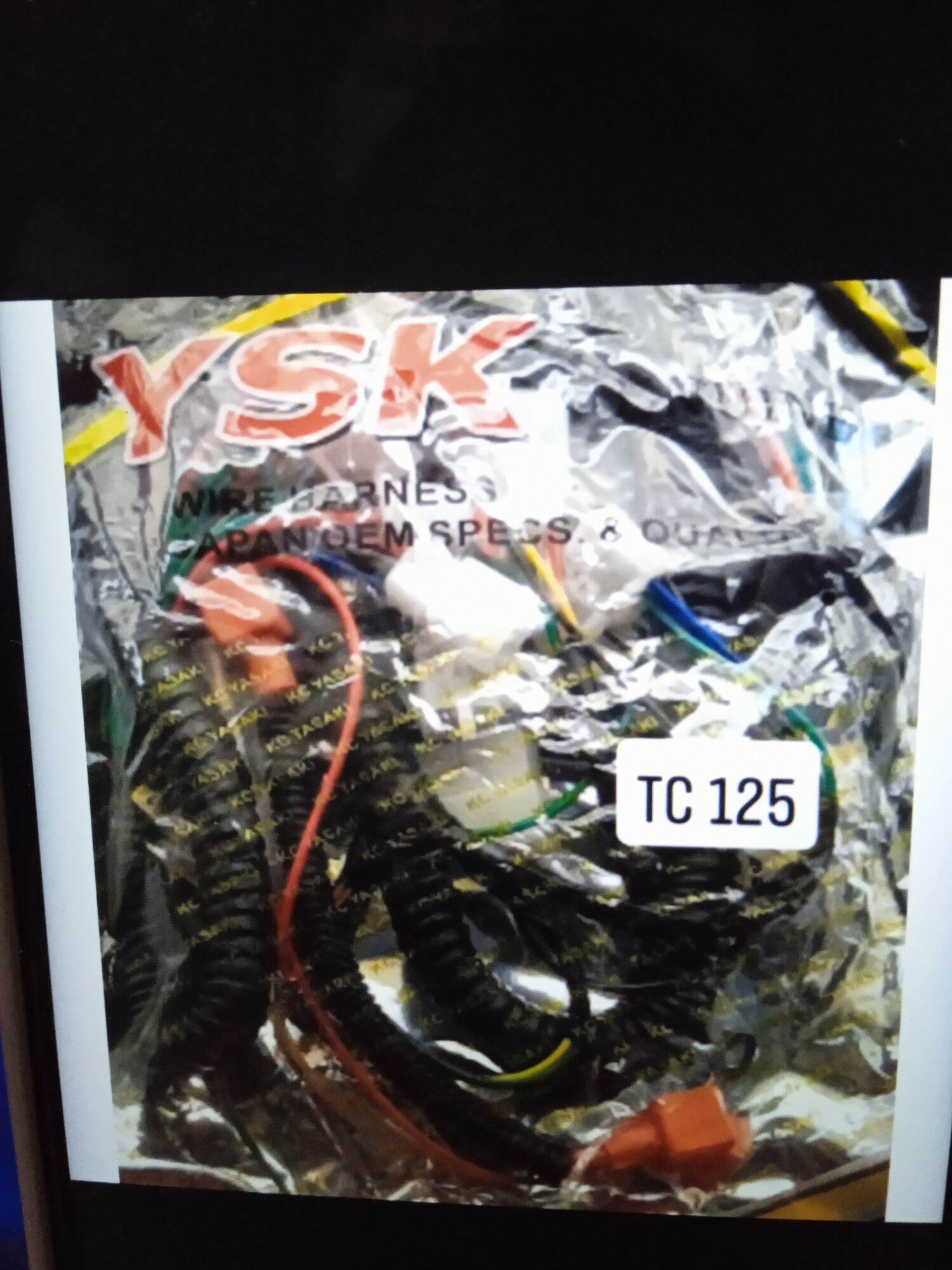 RUSI TC 125 WIRE HARNESS NOT BATTERY OPERATED Lazada PH