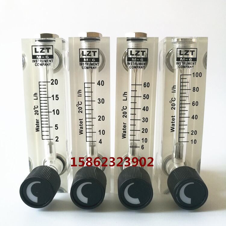 Lzt M Flow Meter Gas Liquid Water Air Nitrogen Organic Glass Rotor Lzm