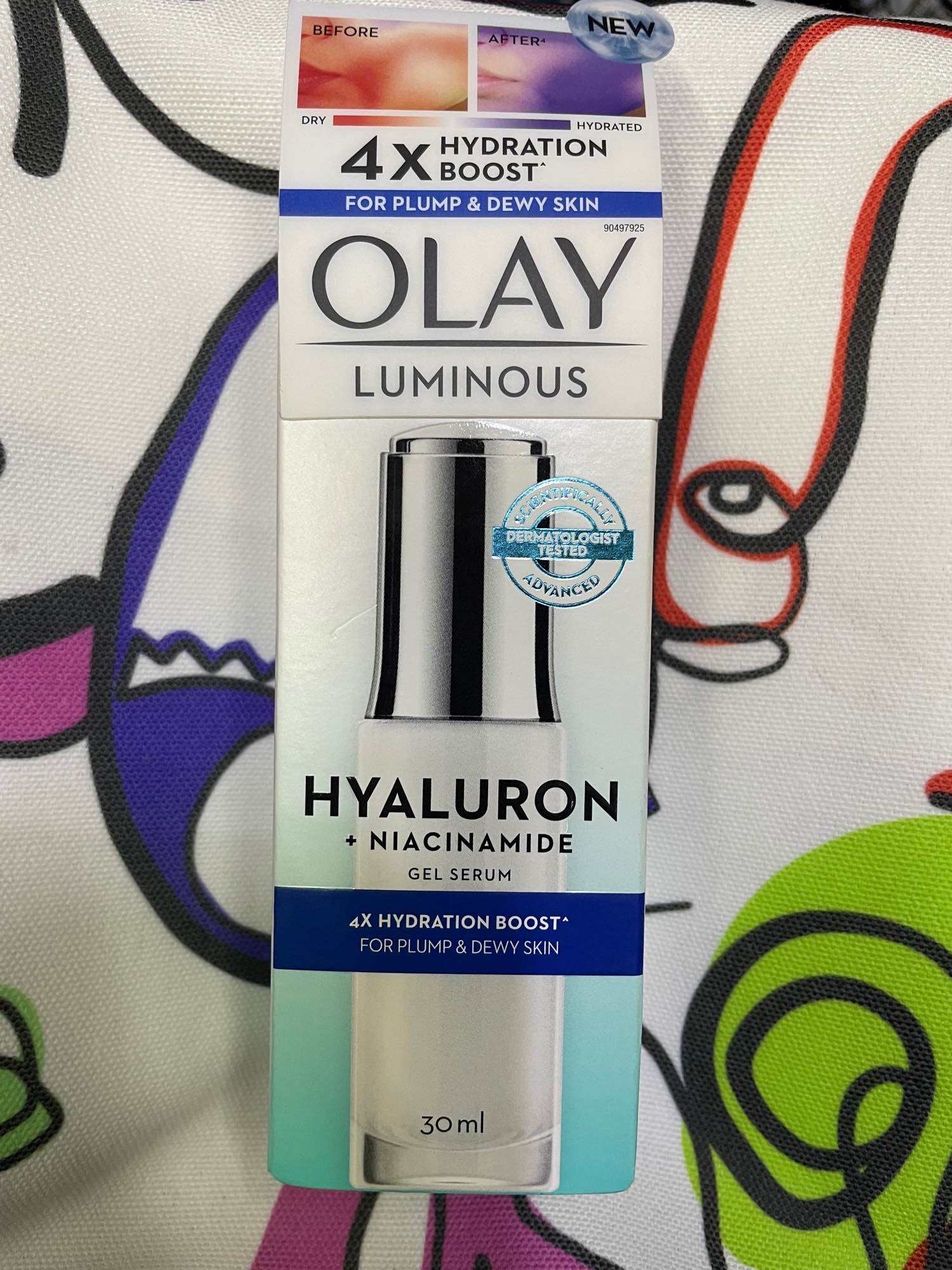 Original Olay Luminous Hyaluron Niacinamide Gel Serum Ml Lazada Ph