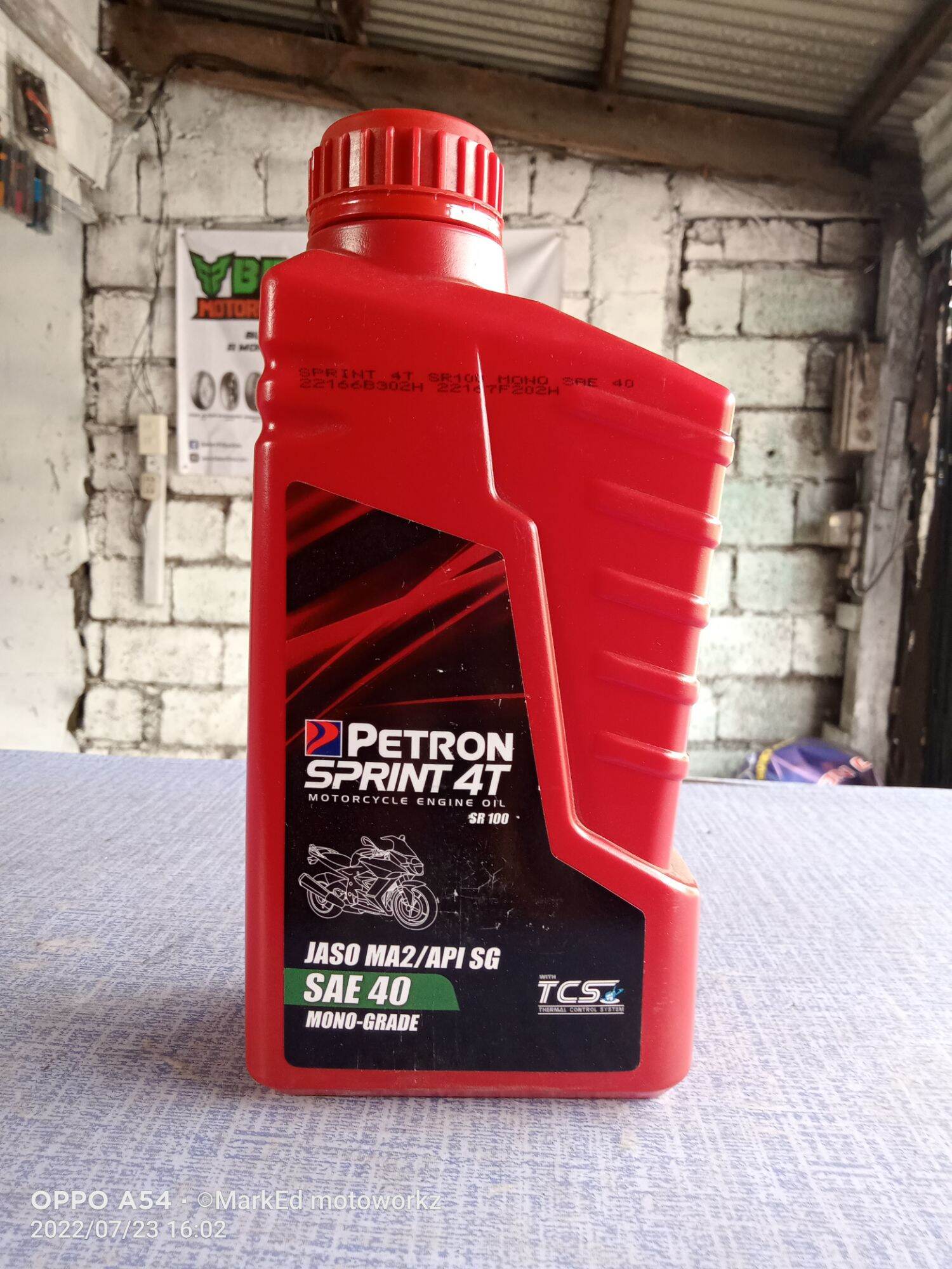 Petron Sprint T Motorcycle Oil Sae Mono Grade Liter Lazada Ph