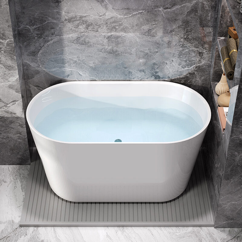 Acrylic Household Small Apartment Bathtub Mini Adult Seamless