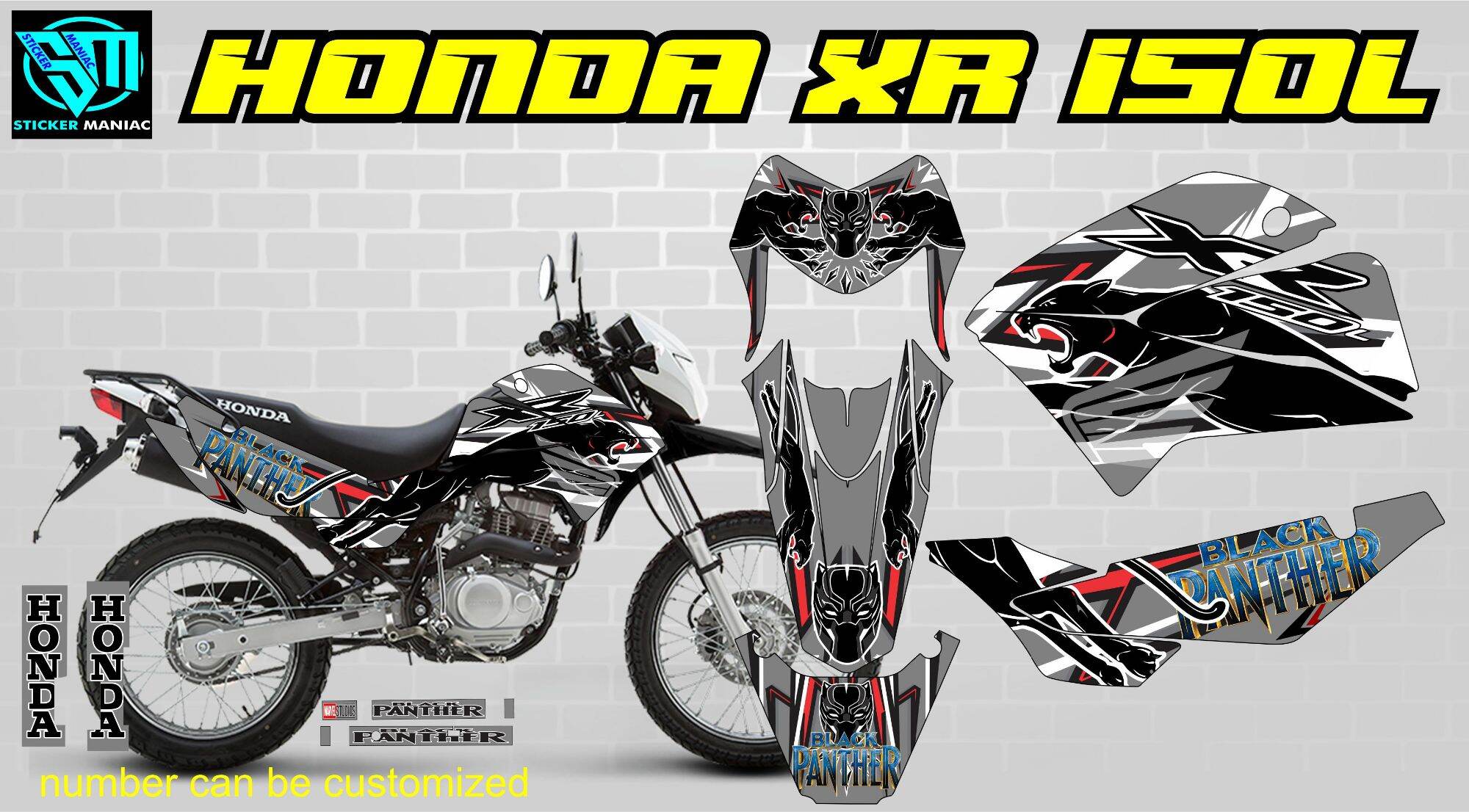 Honda XR 150L Full Body Decals Lazada PH