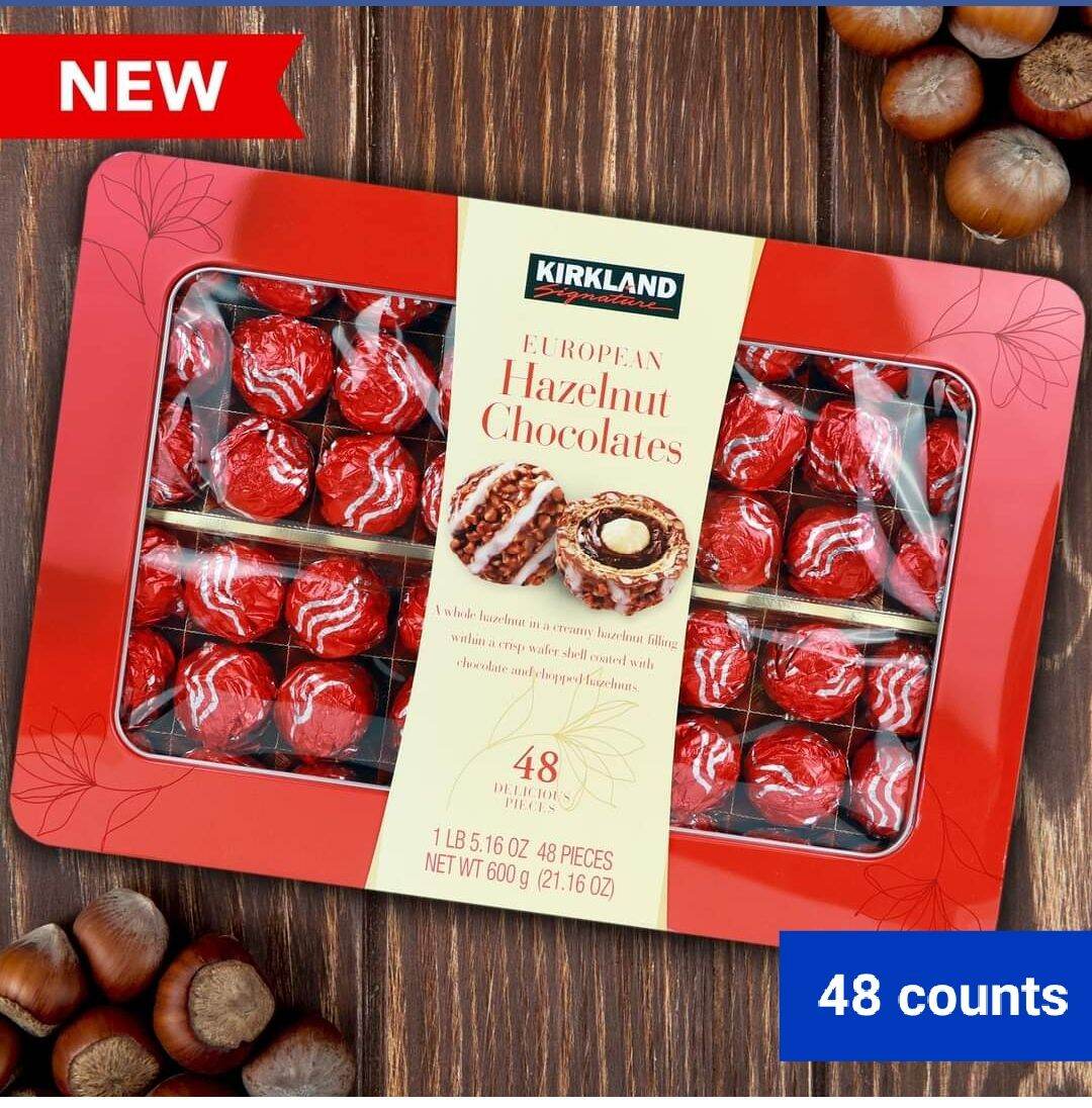 KIRKLAND SIGNATURE Hazelnut Chocolates 48pcs Lazada PH