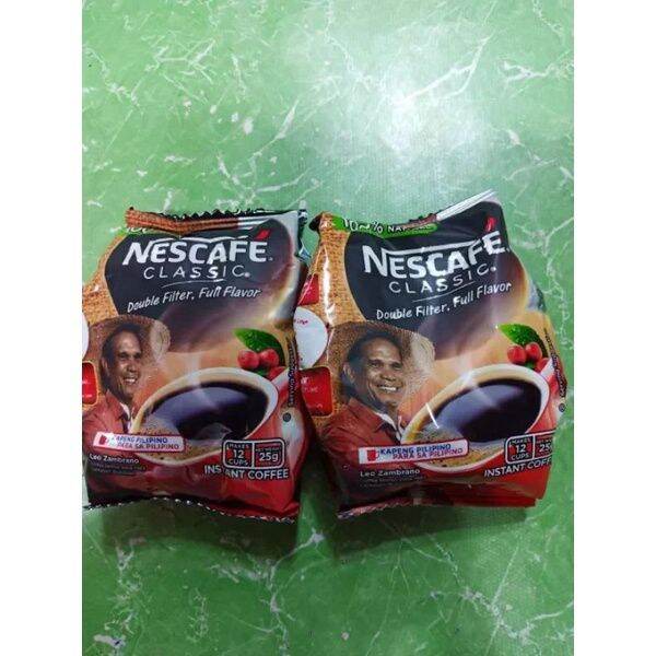 NESCAFE CLASSIC NET WT 25G 2pcs Lazada PH