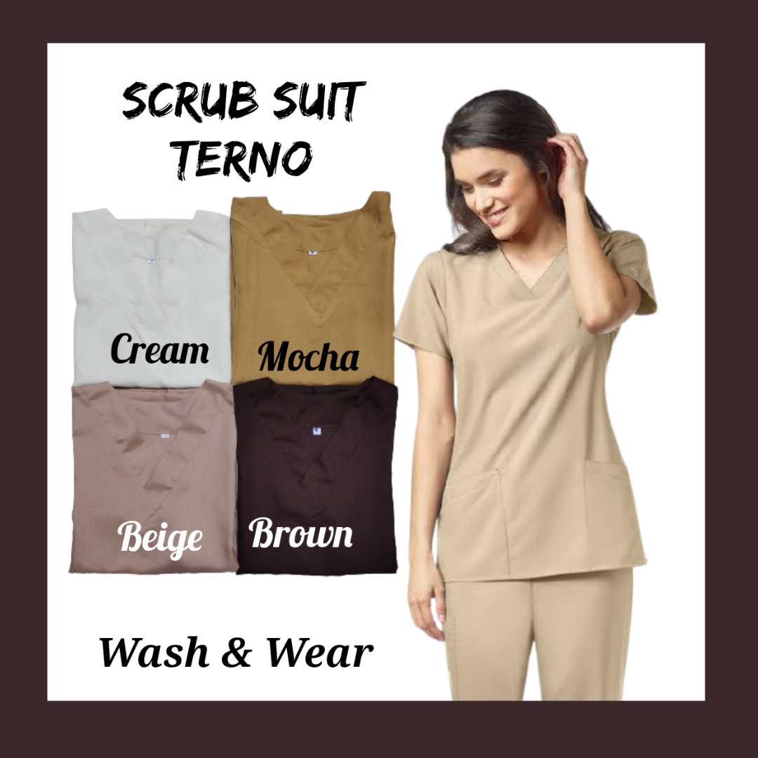 HIGH QUALITY SCRUB SUIT TERNO MEDICAL UNIFORM BY VEJ COLLECTION PH