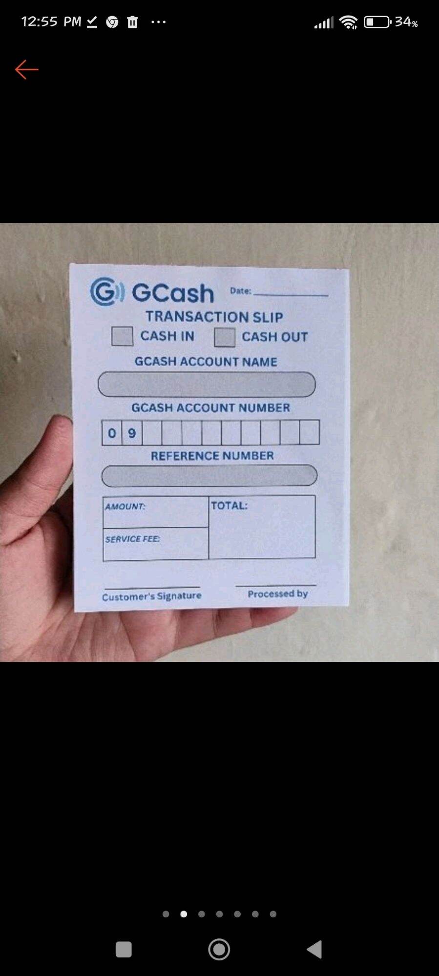 Gcash Receipt Lazada Ph