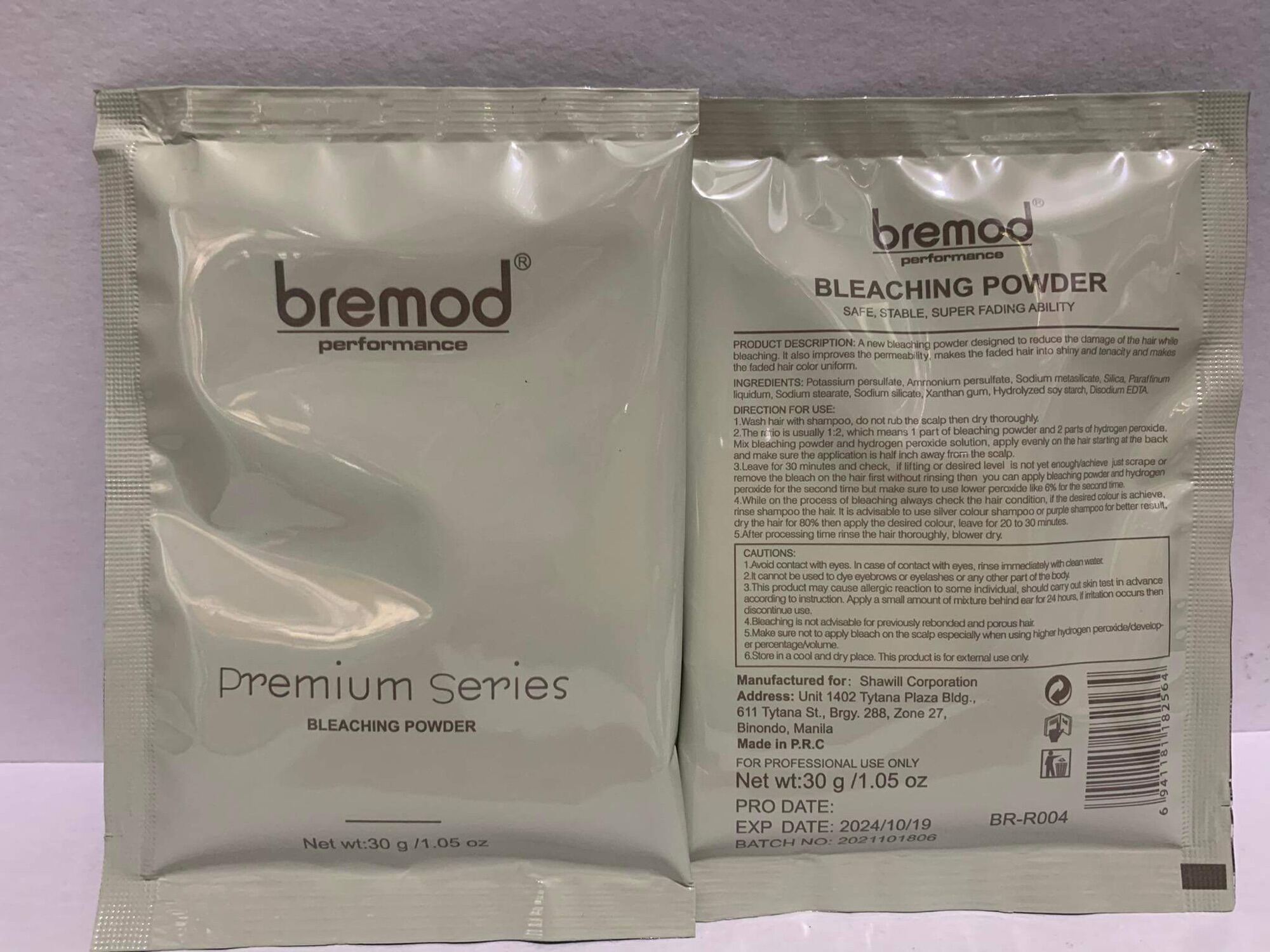 Bremod Hair Color 9 37 Light Golden Flaxen Oxidant 100ml Bleach 35g