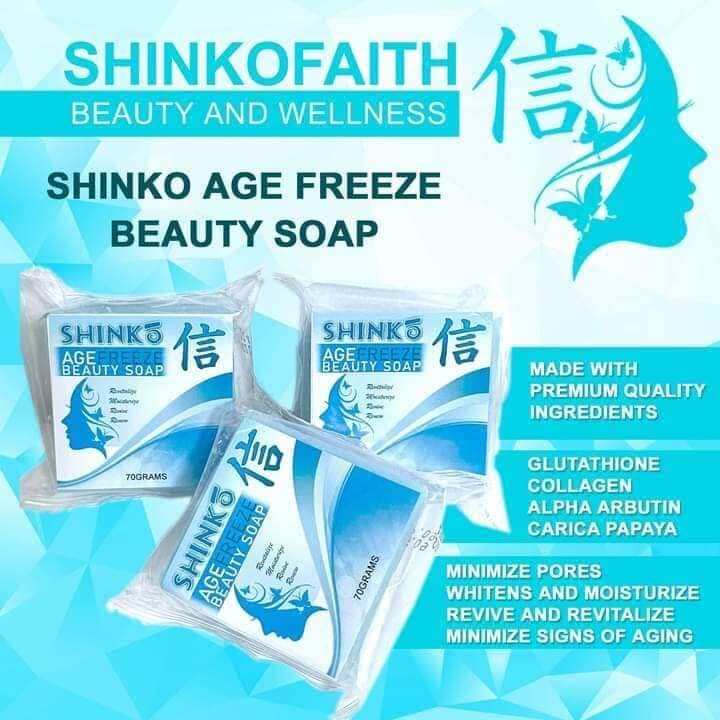 Shinko Age Freeze Beauty Soap Lazada Ph