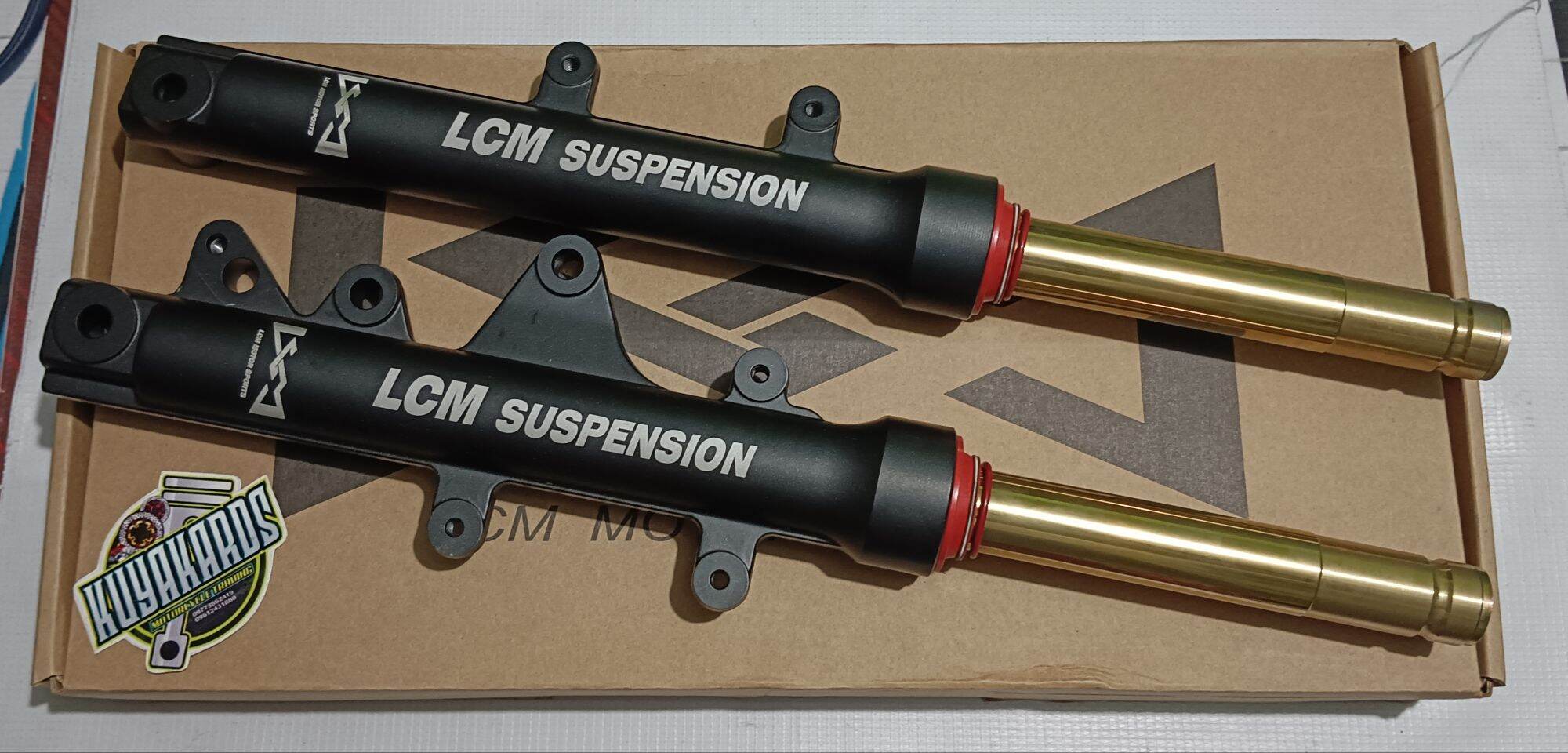 Lcm Front Shock Absorber Mm Aerox V V With Pre Load Adjuster