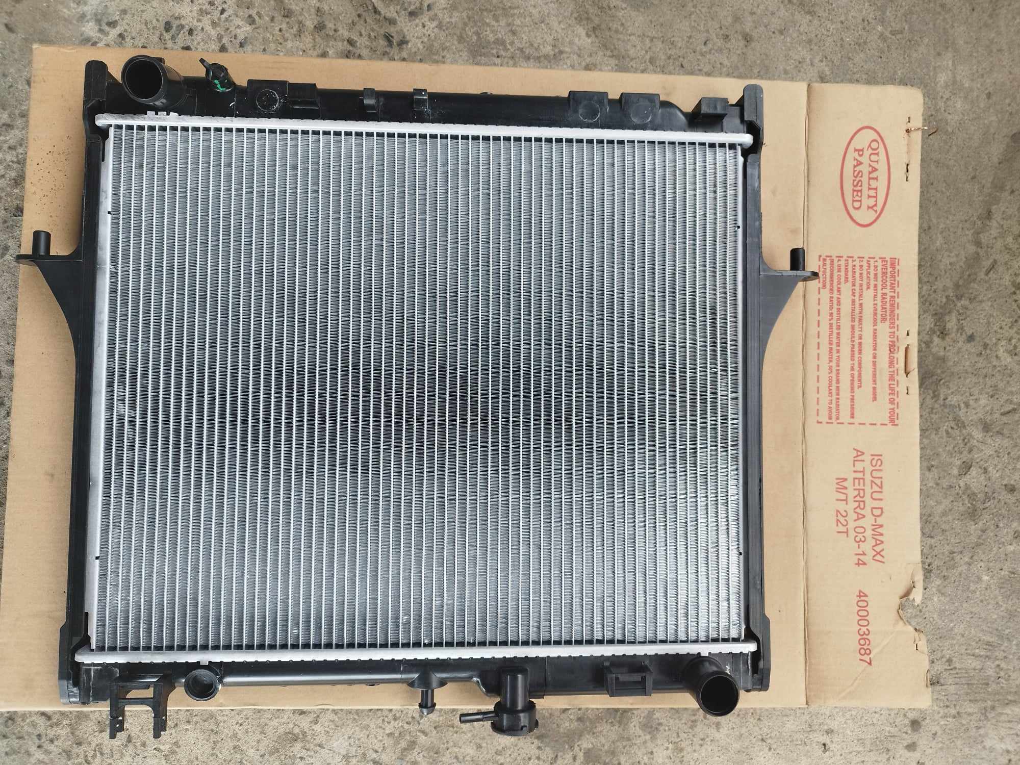 Brand New Radiator For Isuzu Dmax Manual Transmission Lazada Ph