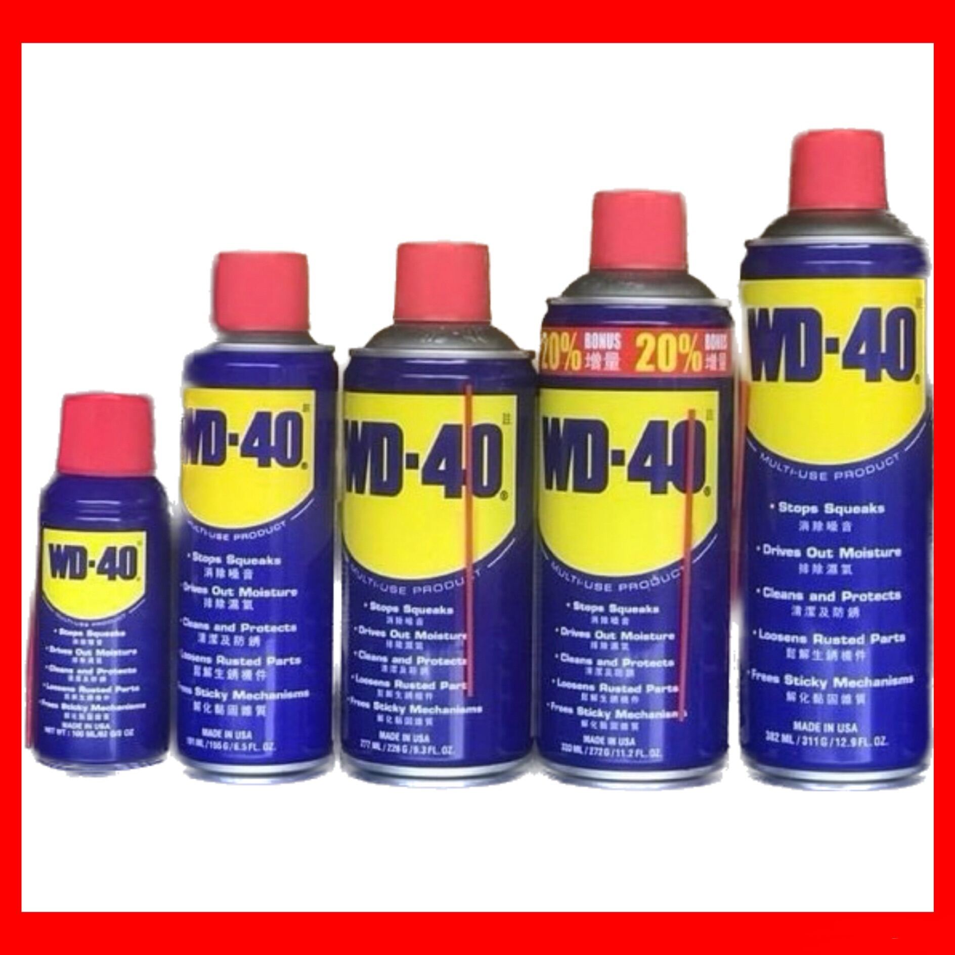 Original Wd Multi Purpose Spray Rust Remover Lubricant Original On