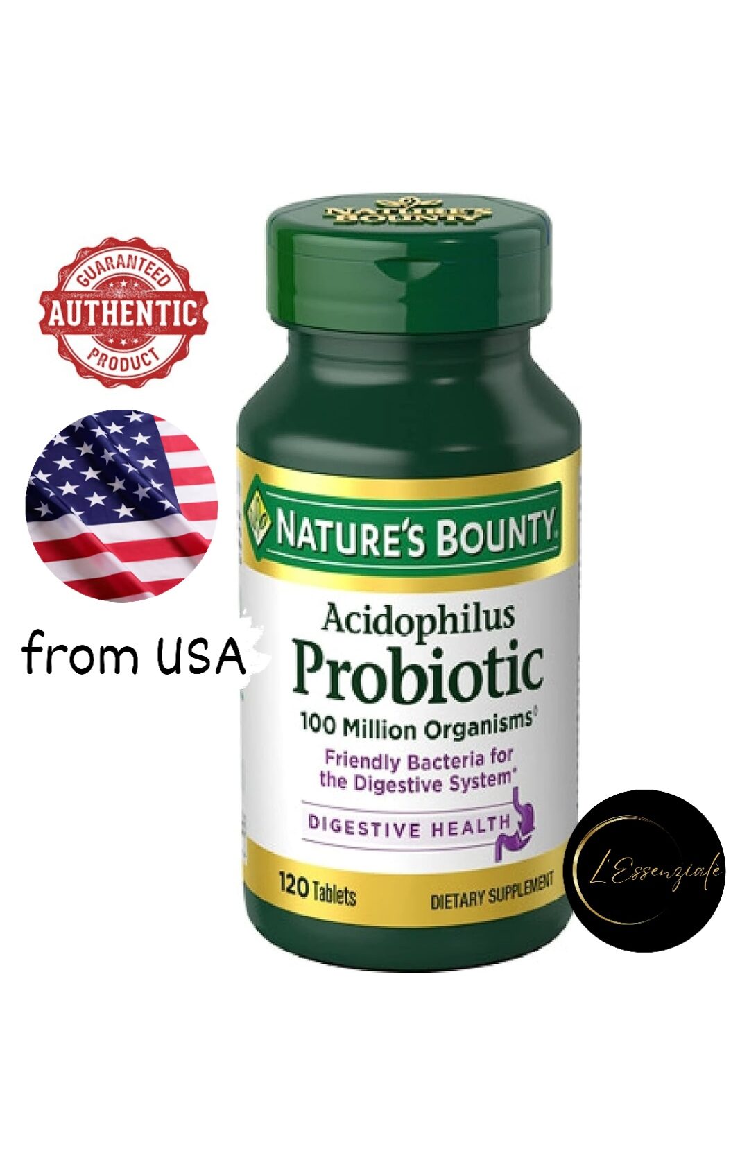 Natures Bounty Acidophilus Probiotic Tablets Lazada Ph