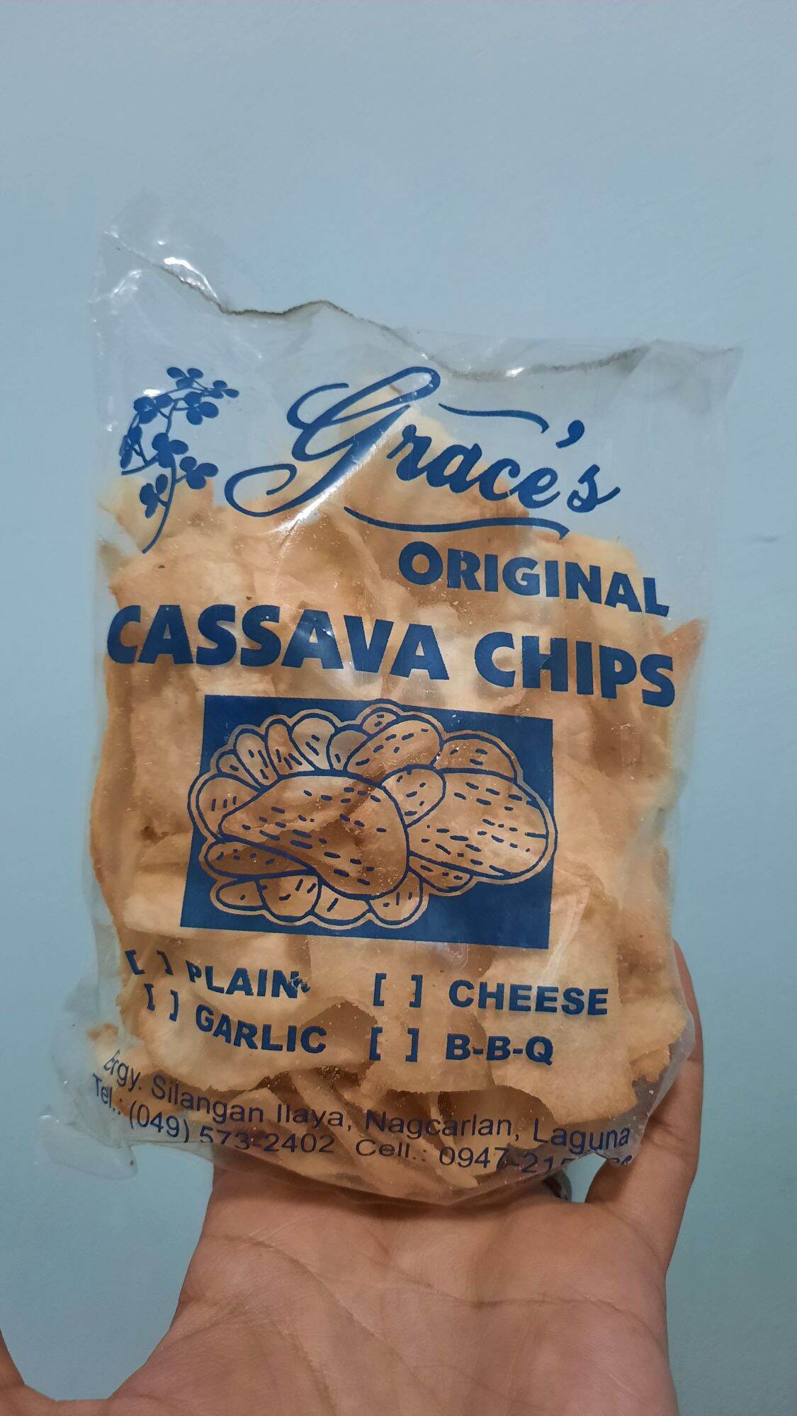 Grace S Cassava Chips Garlic Lazada Ph