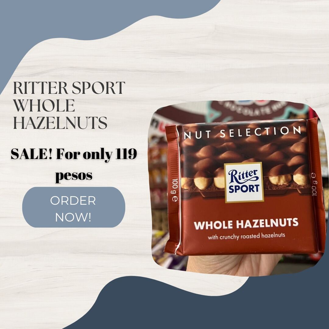 Ritter Sport Chocolates Whole Hazelnuts Salted Caramel Cornflakes