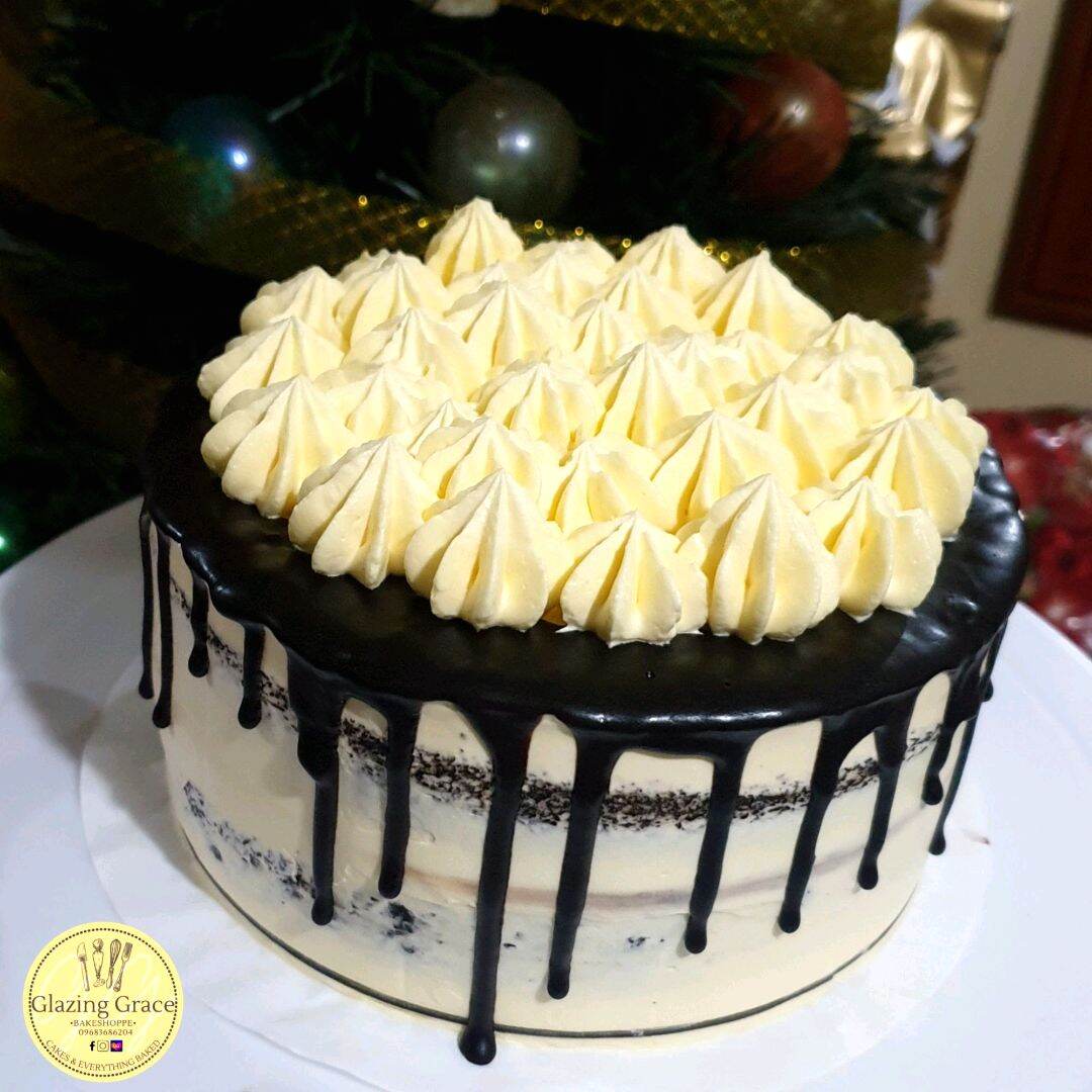 Naked Drip Cake Choco X Buttercream Birthday Cakes Lazada PH