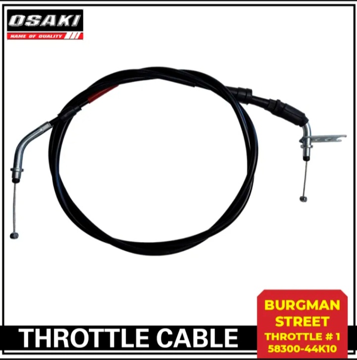 BURGMAN THROTTLE CABLE 1 AND 2 OSAKI Lazada PH