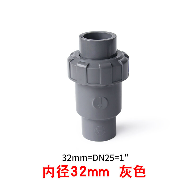 Pvc Ball Check Valve Water Supply Pipe Check Valve Water Plastic Check