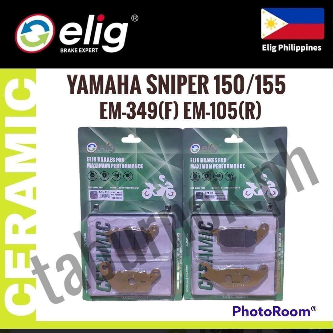 Yamaha Sniper Elig Ceramic Brake Pads Lazada Ph