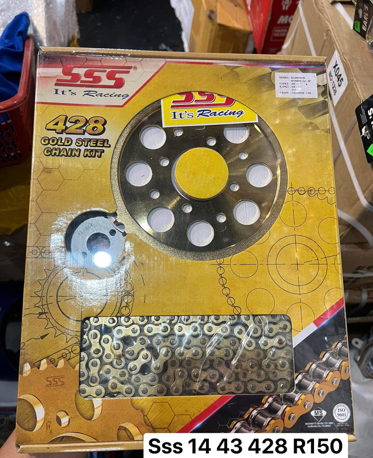 Sss Gold Chain Sprocket Raider Lazada Ph