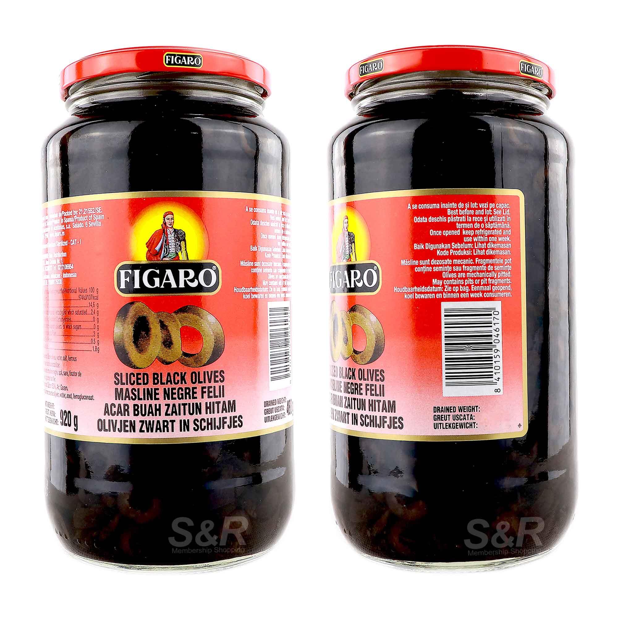 Figaro Sliced Black Olives 920g Lazada PH