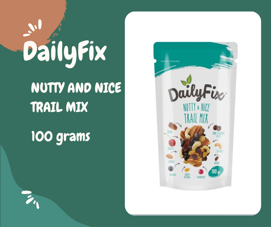 Dailyfix Trail Mix Nutty And Nice Grams Lazada Ph