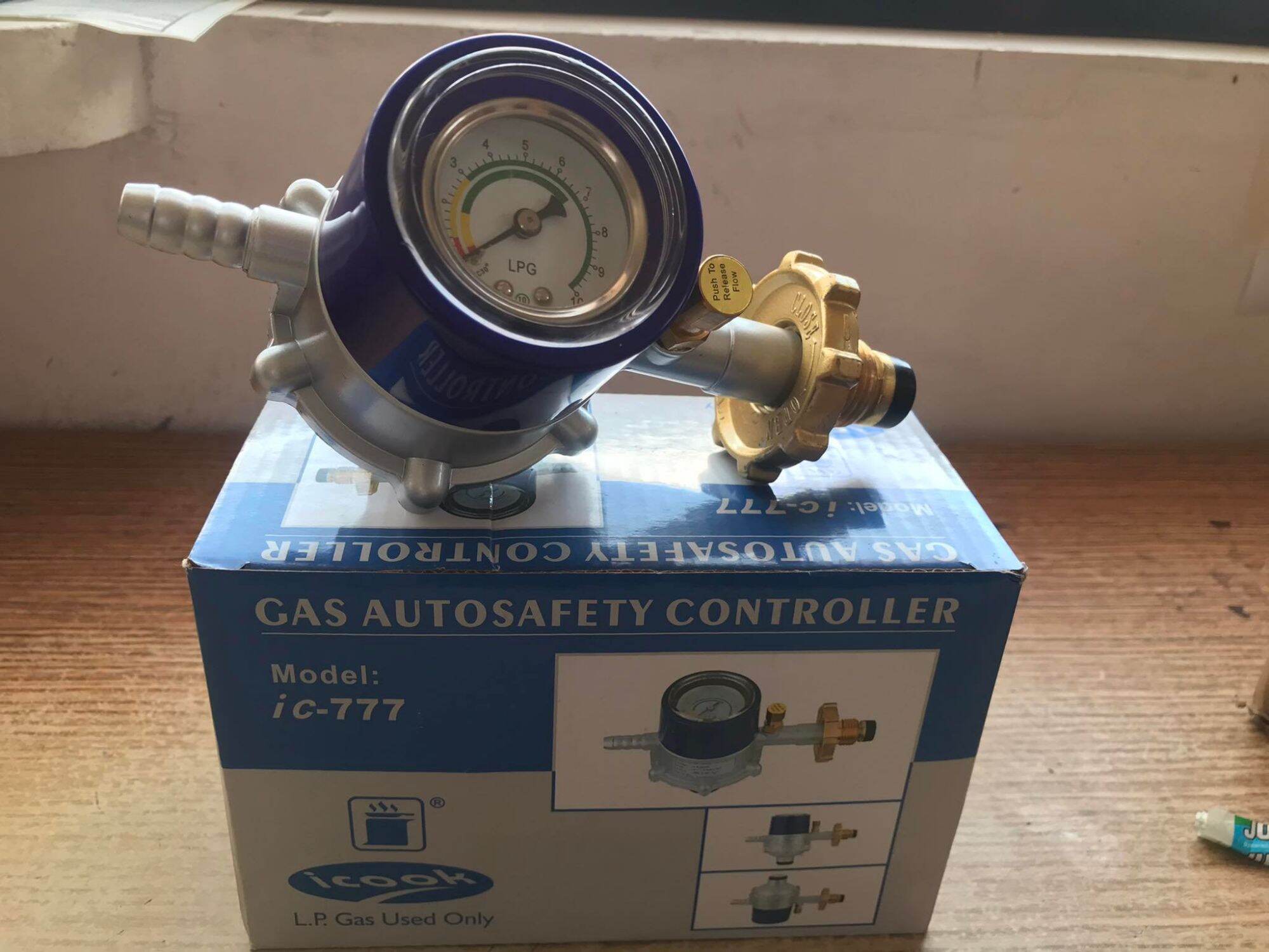 LPG REGULATOR ICOOK IC 777 Heavy Duty With Gas Auto Safety