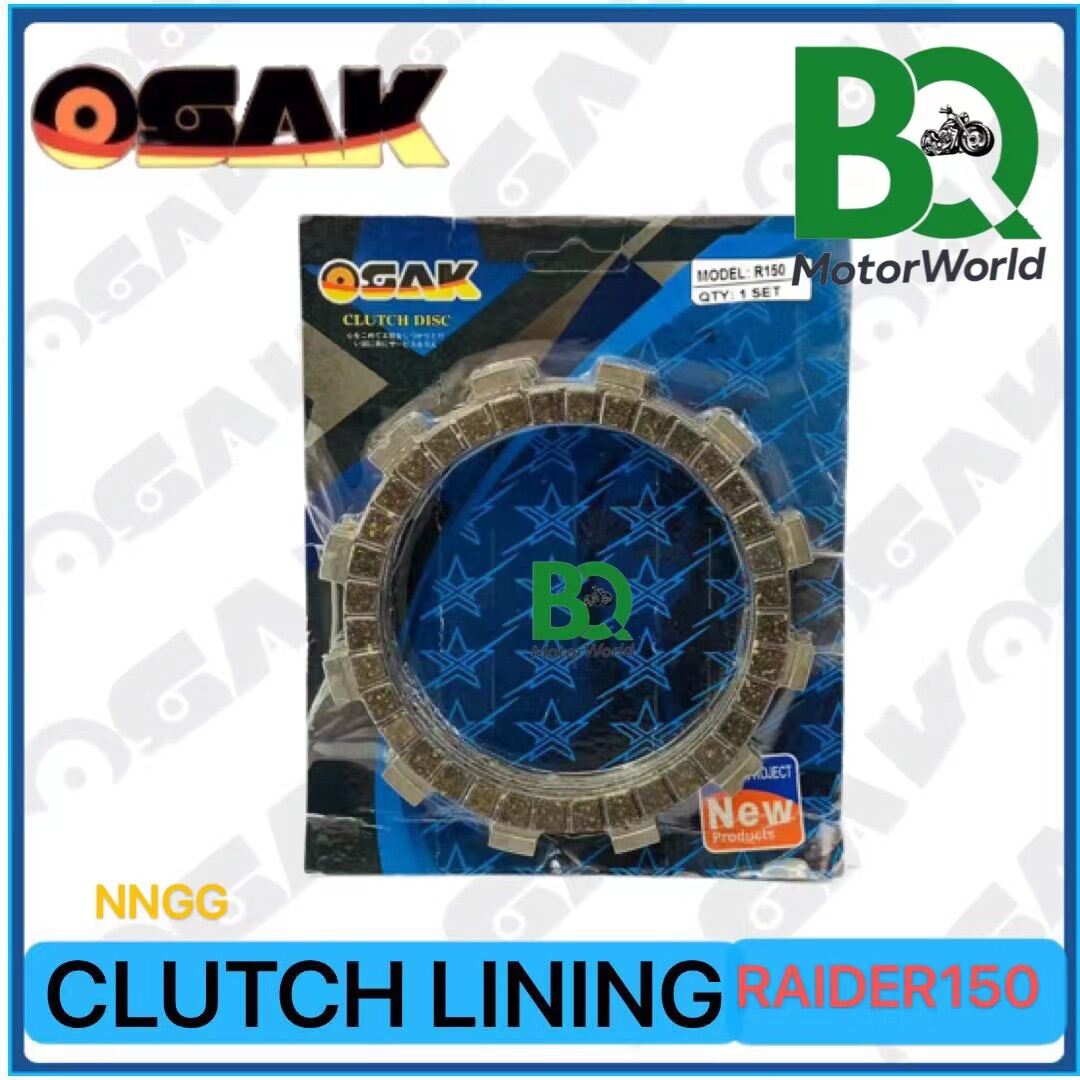 Clutch Lining Osak For Xrm TMX BC175 WAVE125 FURY CT100 STX RAIDER150