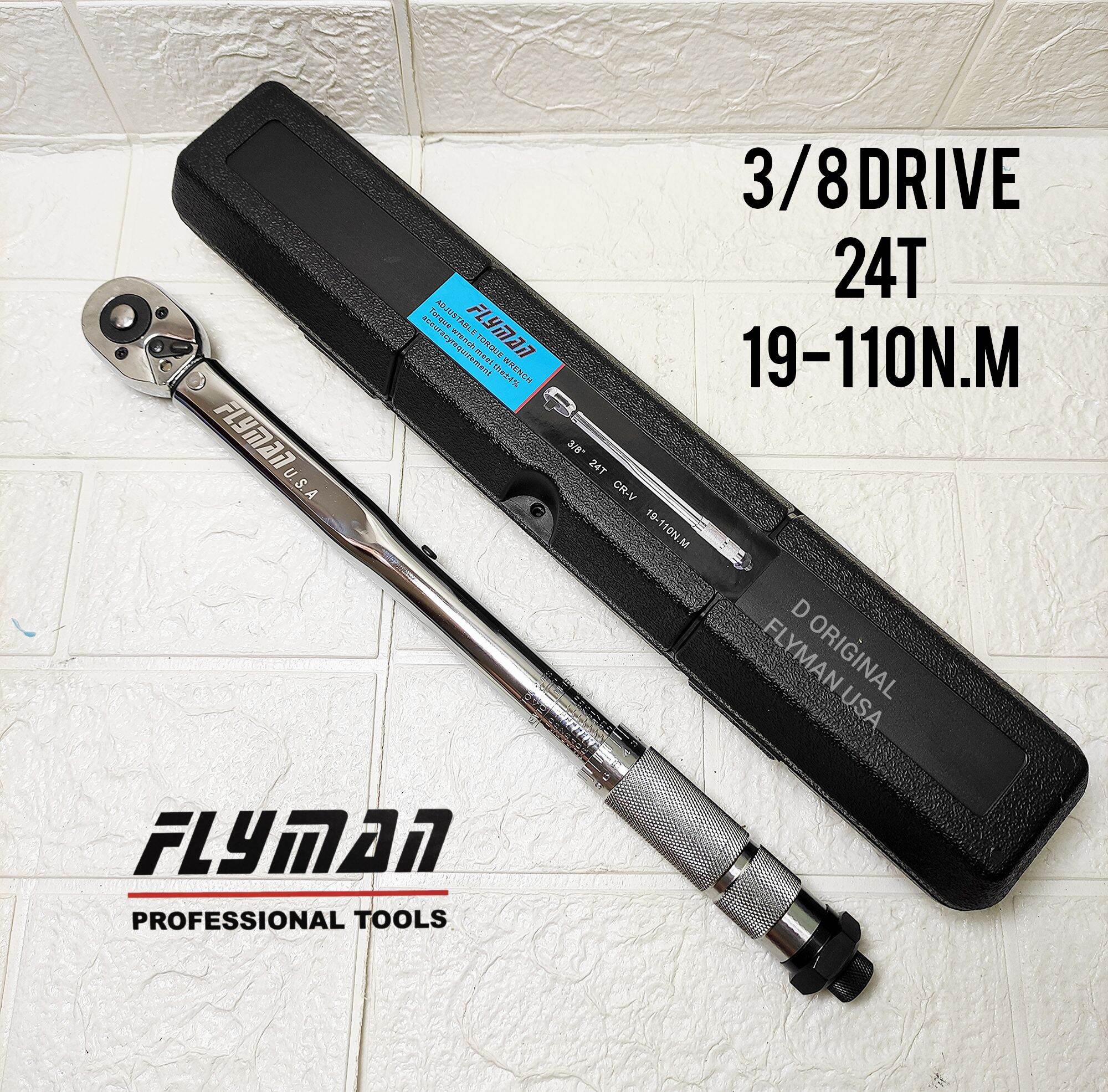 FLYMAN USA ADJUSTABLE TORQUE WRENCH 3 8 DRIVE Lazada PH