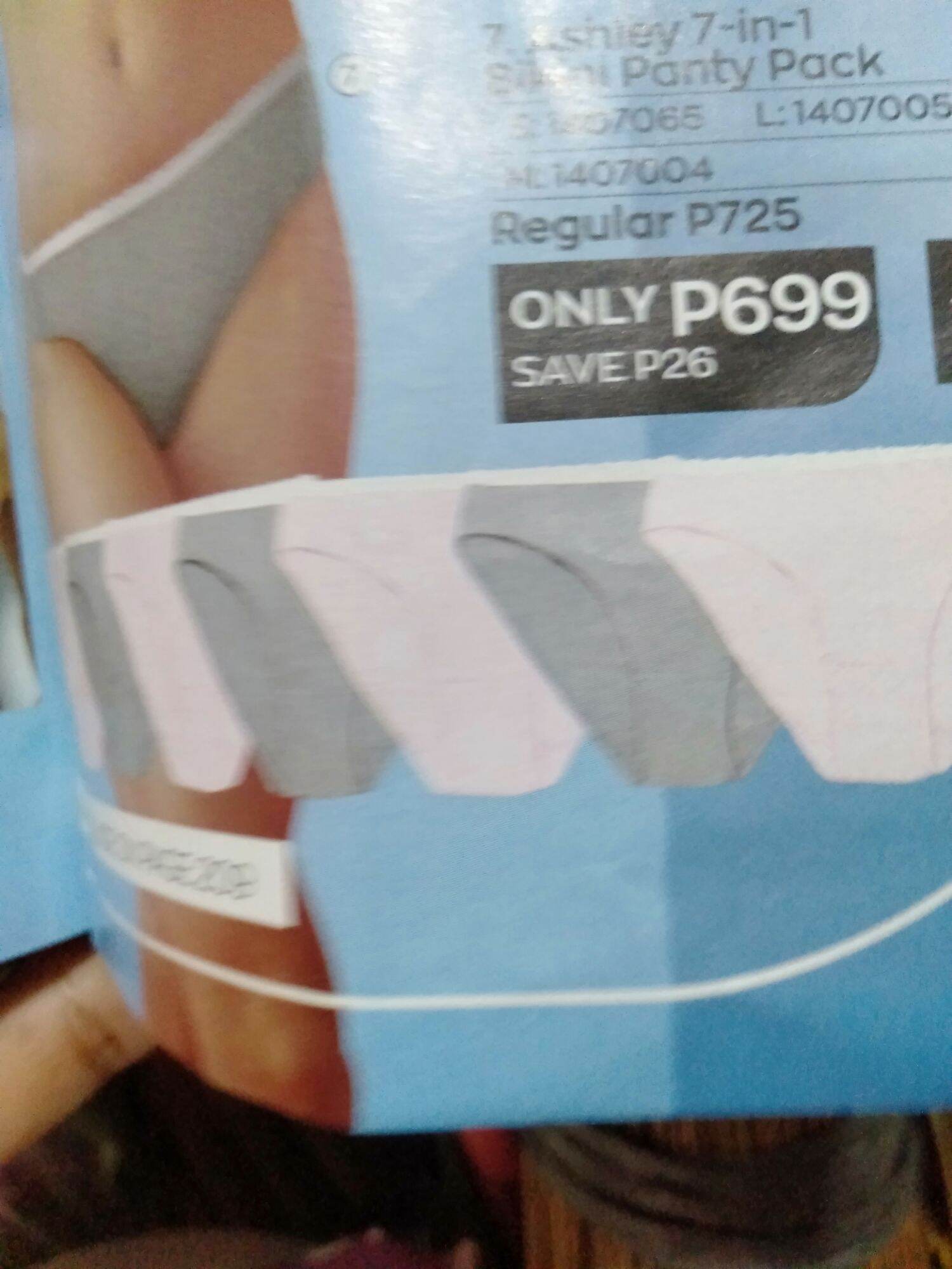 Avon Ashley 7 In 1 Bikini Panty Pack Lazada PH