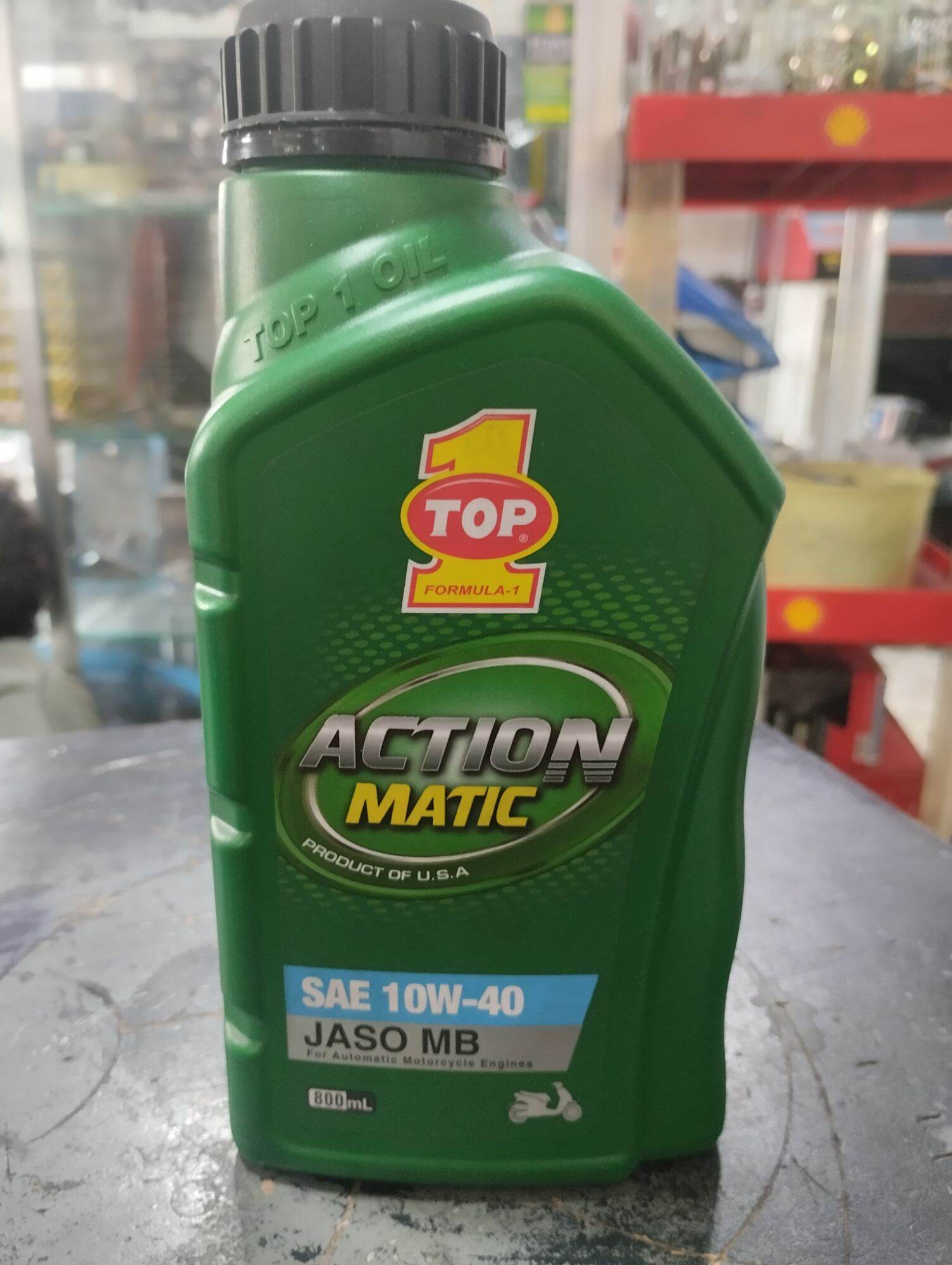 TOP 1 ACTION MATIC GREEN ENGINE OIL Lazada PH