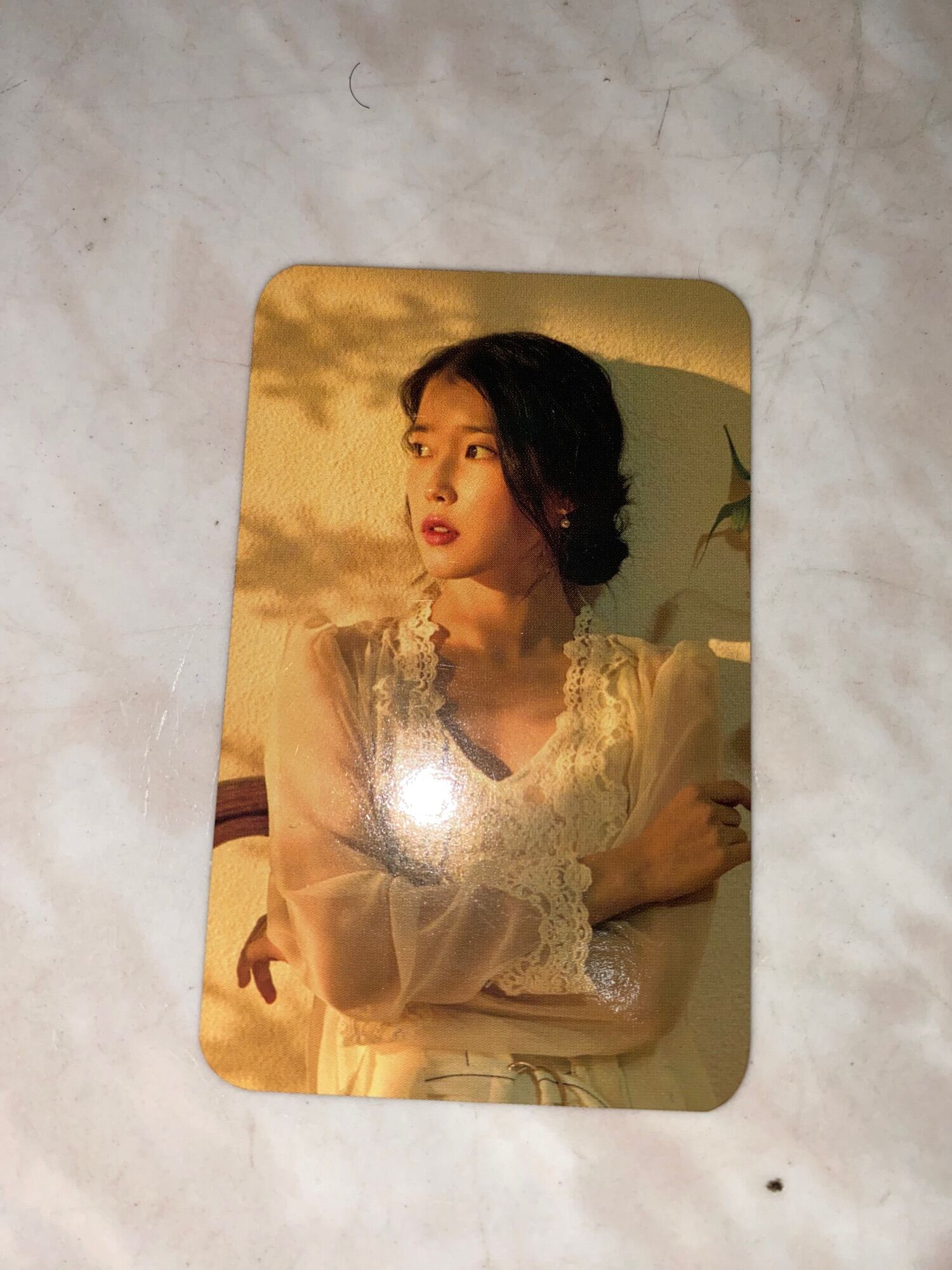 Official Iu Photocard Iu Official Photocard Iu Lilac Photocard Iu