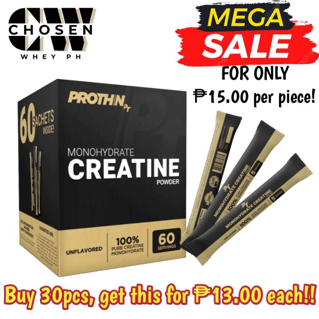 Prothin Creatine Monohydrate Sold Per Sachet Lazada Ph