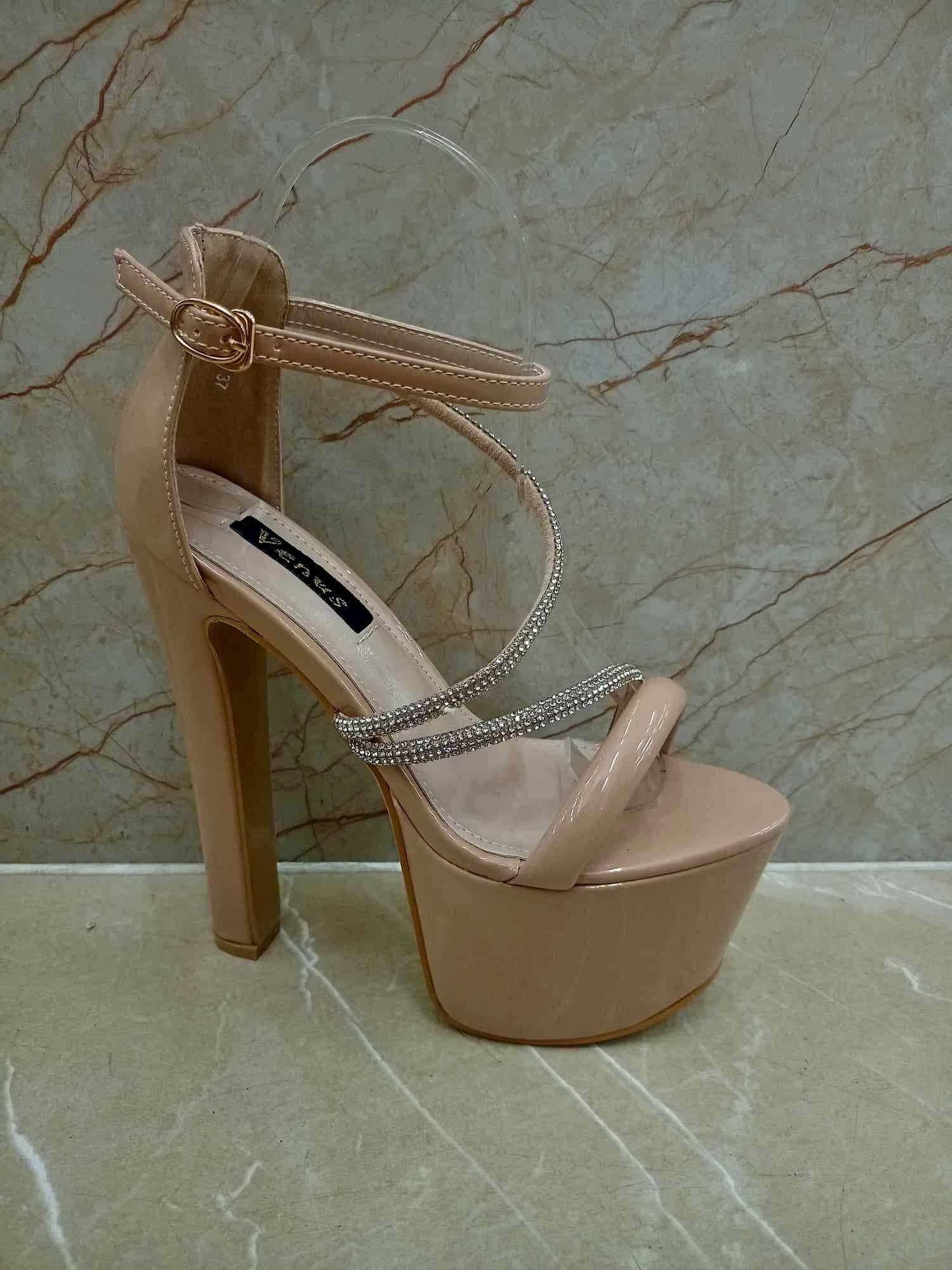 Venus Elegant Pageant Heels Nude Color Inches Lazada Ph