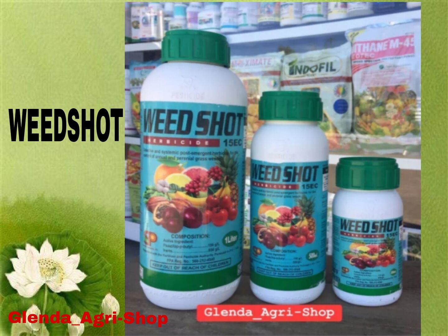 WEEDSHOT 15EC Fluazifop P Butyl Herbicide 1 Liter Lazada PH