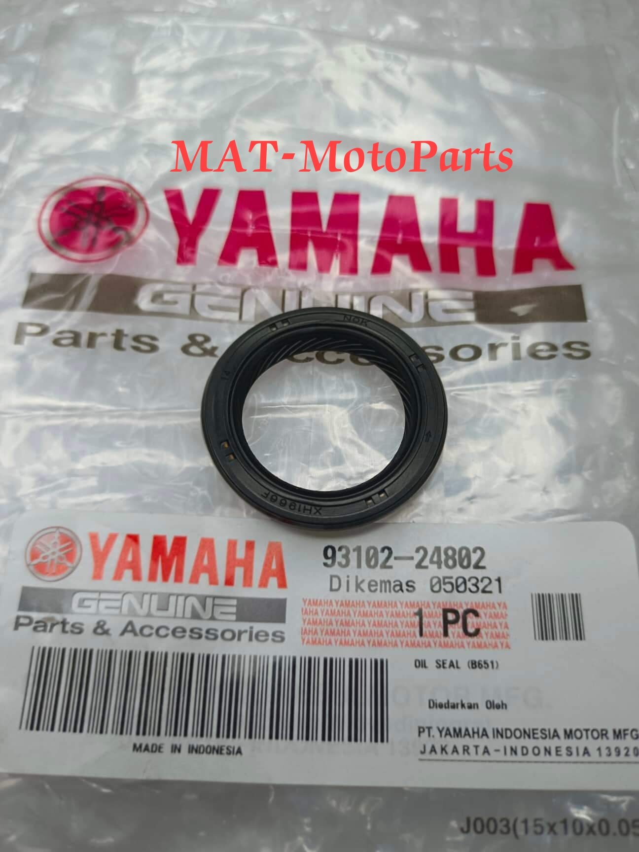 Genuine Pulley Oil Seal For Aerox V V Nmax V Yamaha