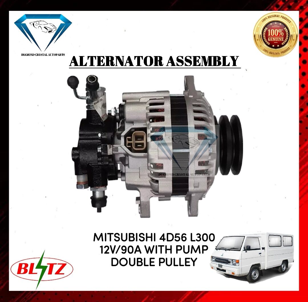 Alternator Assembly Mitsubishi D L V A W Vacuum Pump