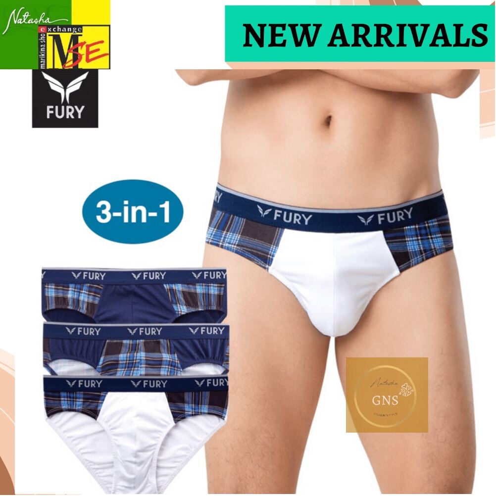 Natasha MSE RINALDI Mens 3 In 1 Bikini Brief Lazada PH