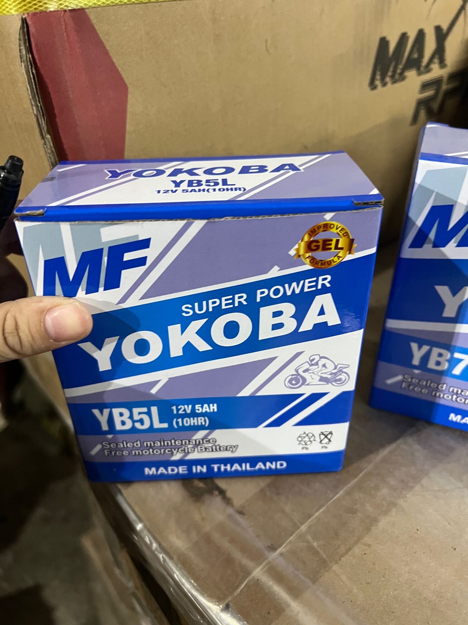 YOKOBA MOTORCYCLE BATTERY YB5L Made In Thailand Lazada PH