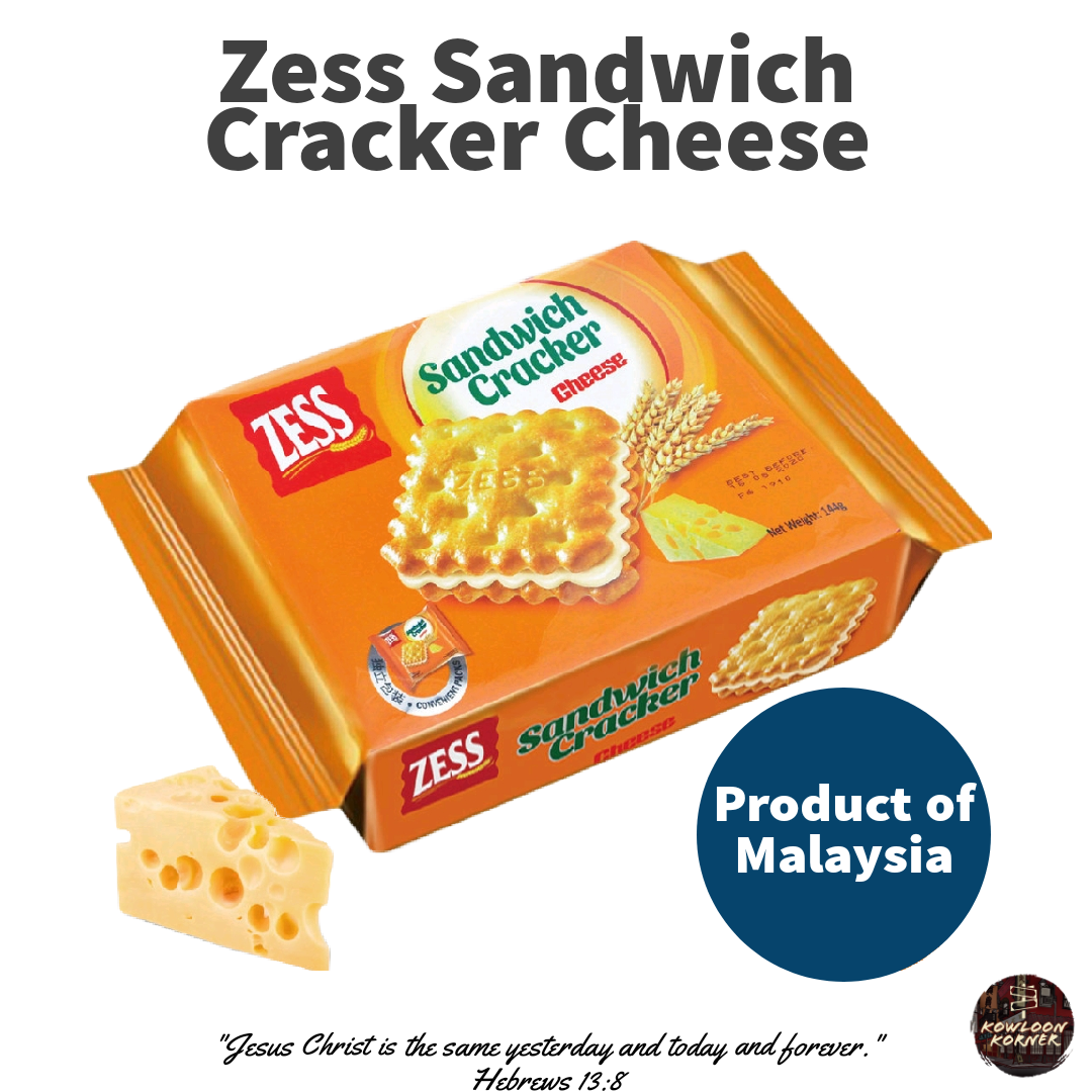 Malaysia Zess Sandwich Cheese Cracker Lazada PH