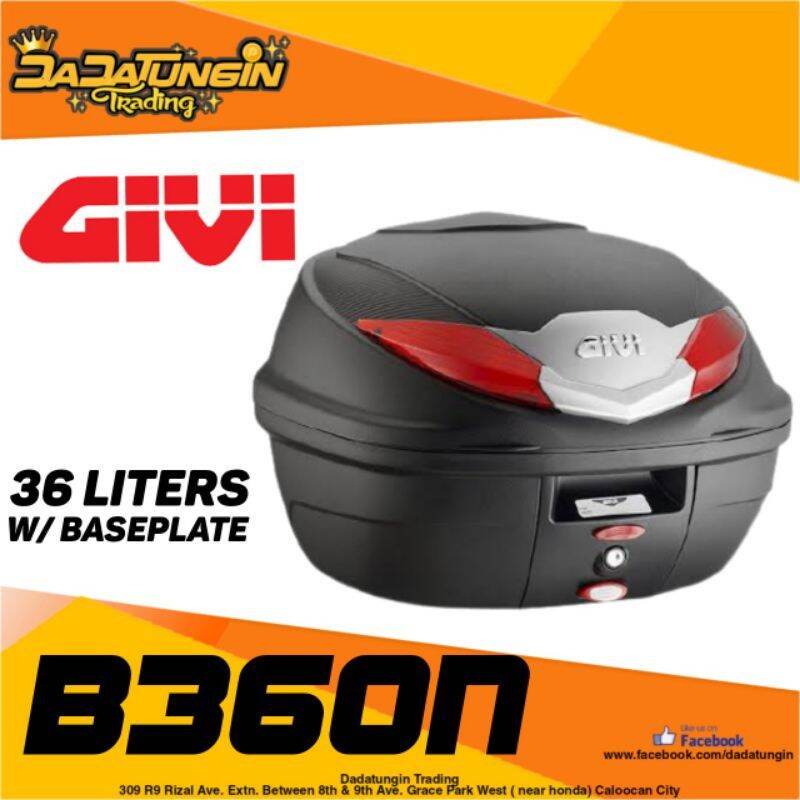 Givi Motorcycle Top Boxes W Baseplate And Screw Sets Lazada Ph